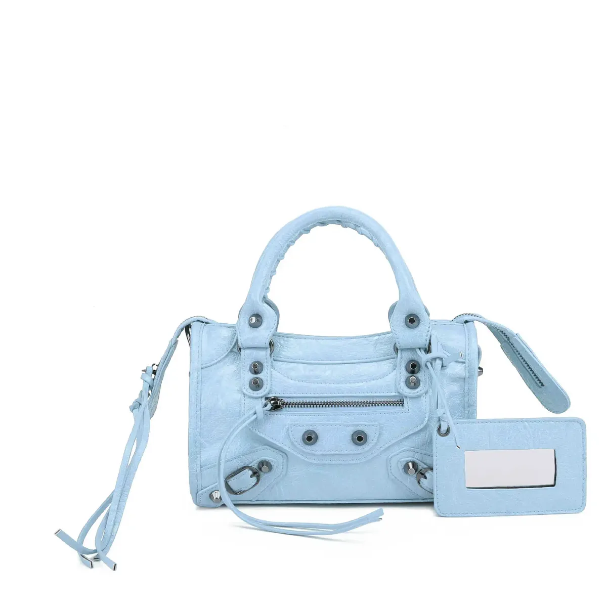 sac fourre-tout pour moto pour femme, grande capacité, sac à bandoulière, sac à main, sac rétro style urbain, sac de voyage pour trajets quotidiens