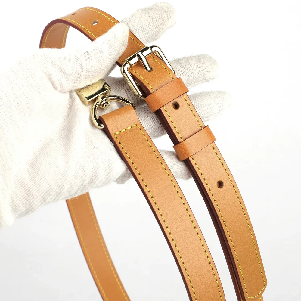 120 cm de long vachetta en cuir sac à bandoulière sangle sac poignées bricolage remplacement sac à main poignée pour sac à main ceintures sangle sac accessoires