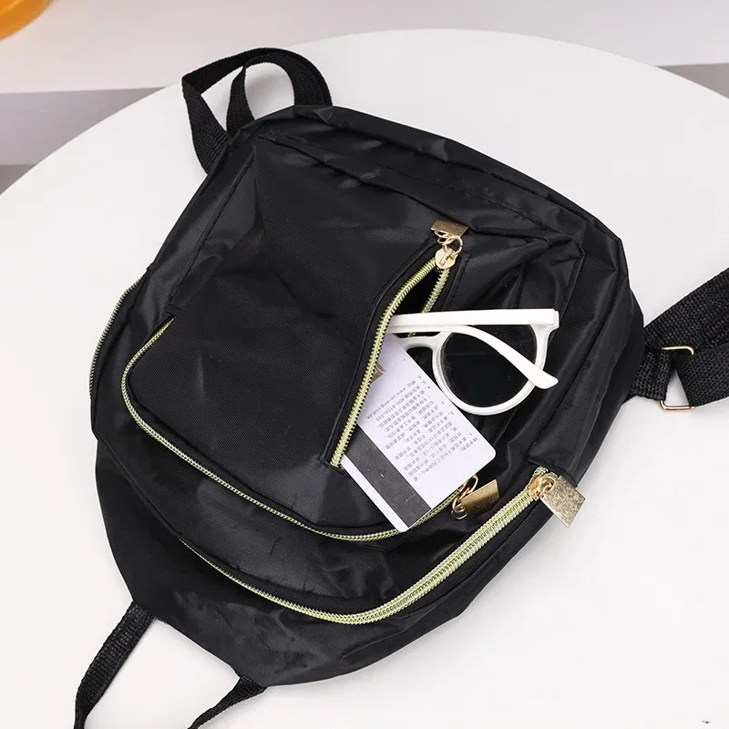 sac à dos tendance pour femmes, grande capacité, sac décontracté, multi-poches, fermeture éclair, sac à main pour le travail, les voyages, cadeau pour dames