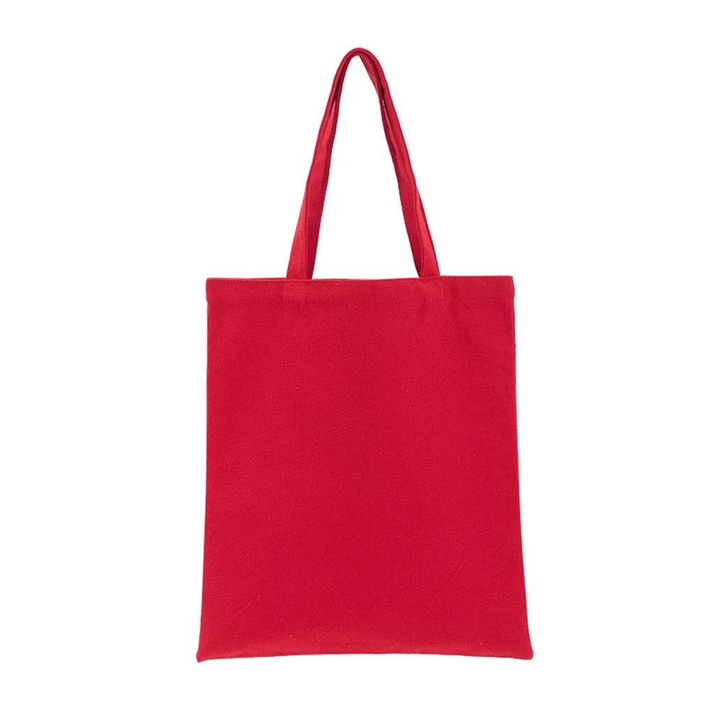 sac fourre-tout en toile naturelle vierge, sac en coton pour la sensibilisation écologique, les sorties décontractées et le shopping quotidien