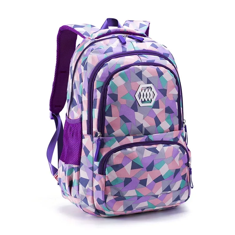 sac à dos d'école de grande capacité pour enfants et adolescents, pour garçons et filles de 3-6 ans, nouvelle collection