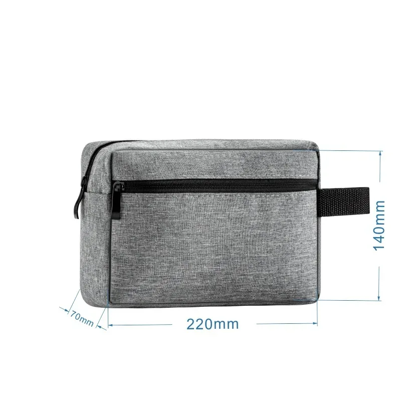 trousse de toilette de voyage pour hommes et femmes, trousse de maquillage étanche pour dames, trousse de beauté, sac à main en poudre lavante, étui cosmétique, livraison directe