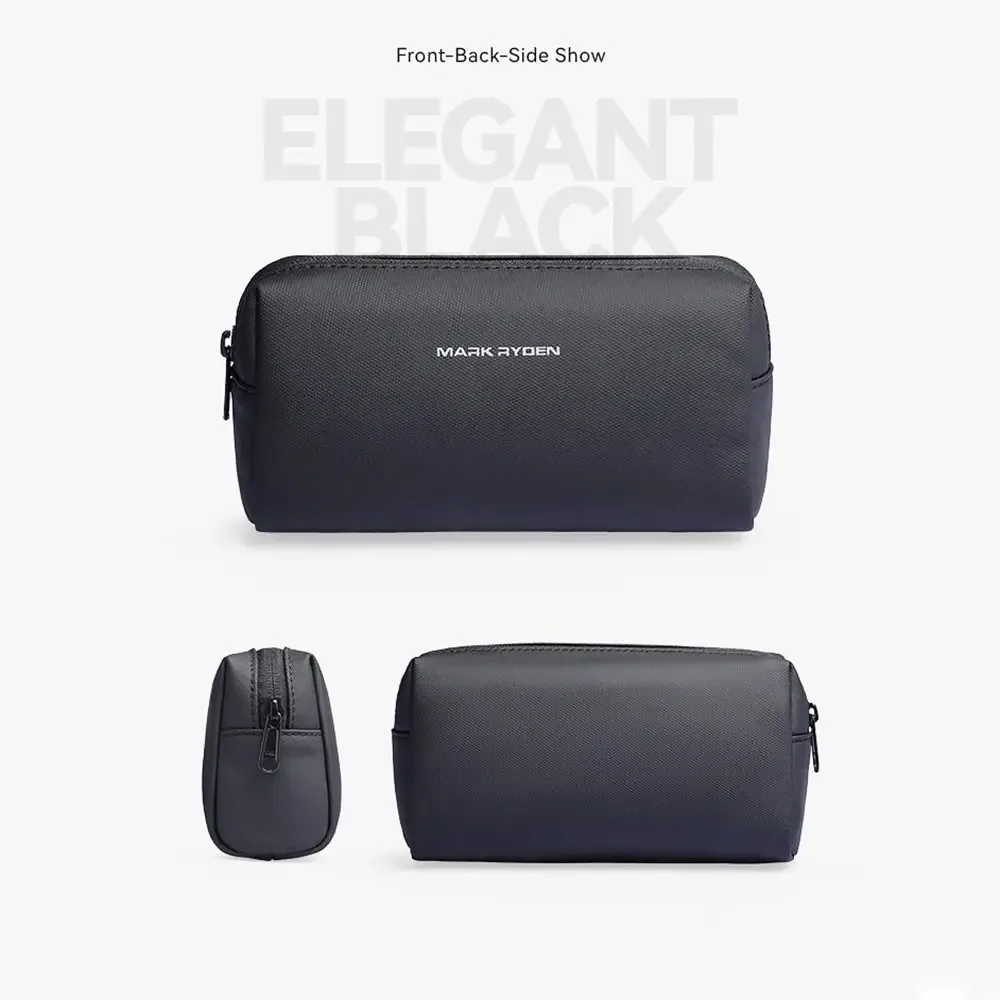 sac de toilette de voyage tendance et durable, imperméable, portable, pour homme, pour voyage d'affaires, décontracté, résistant aux chocs, organisateur de câbles usb