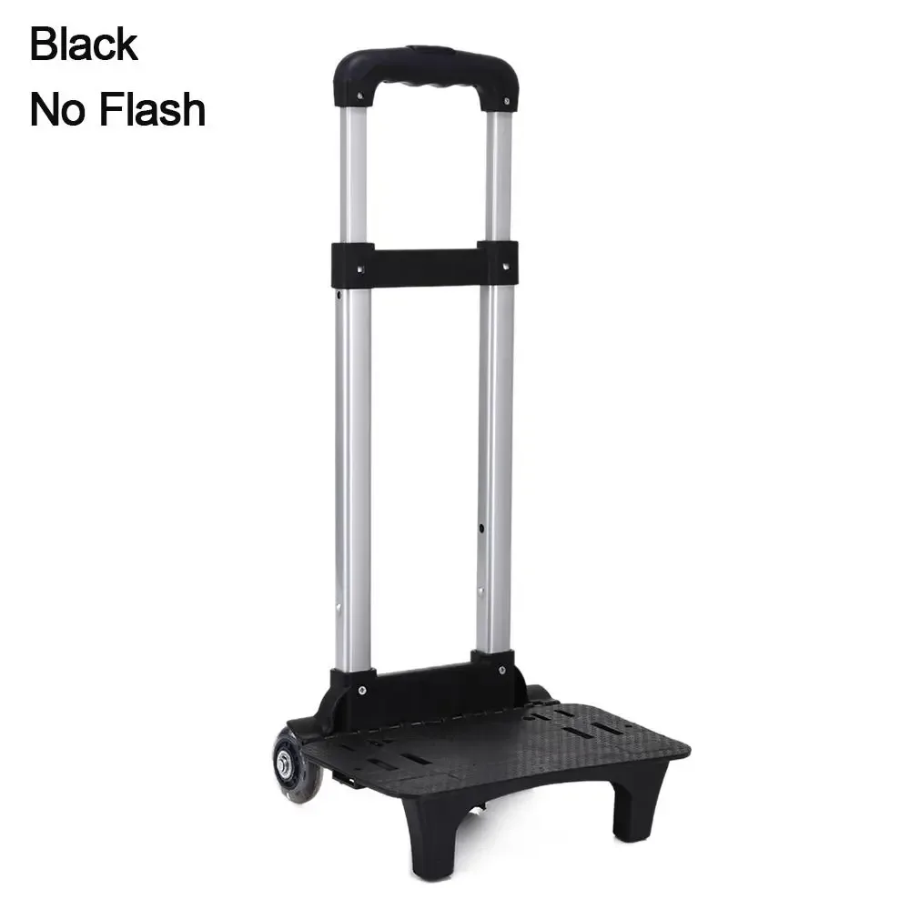 chariot de voyage pliable pour bagages, chariot à roulettes durable avec poignée télescopique, support pour sac à dos d'étudiant, chariot pour sac de transport d'animaux