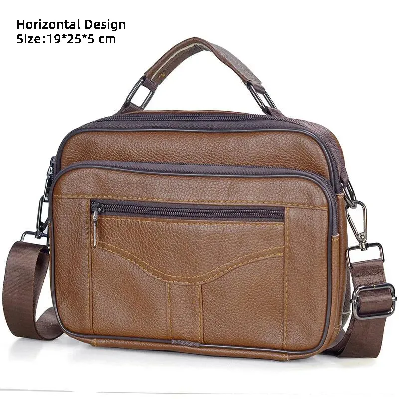 mode chaude hommes sacs de messager sacs à main en cuir véritable pour homme marque de luxe mâle sac à bandoulière pour mini pad garçon sac à bandoulière