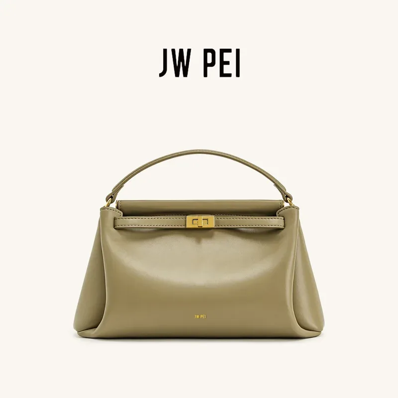 sac à main jw pei avec boucle, nouveau sac bandoulière carré pour femme 2026, sac à épaule haut de gamme de niche