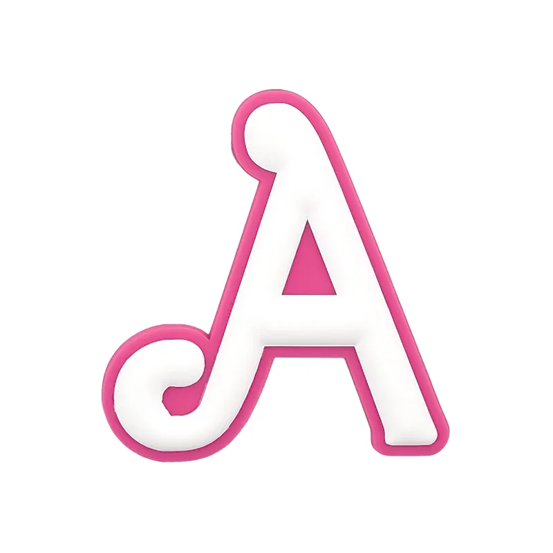 sac fourre-tout alphabet rose pour femme, breloques de sac à main lettre a-z, accessoires pour femmes, sac fourre-tout de plage en plein air, décorations 1 pièce