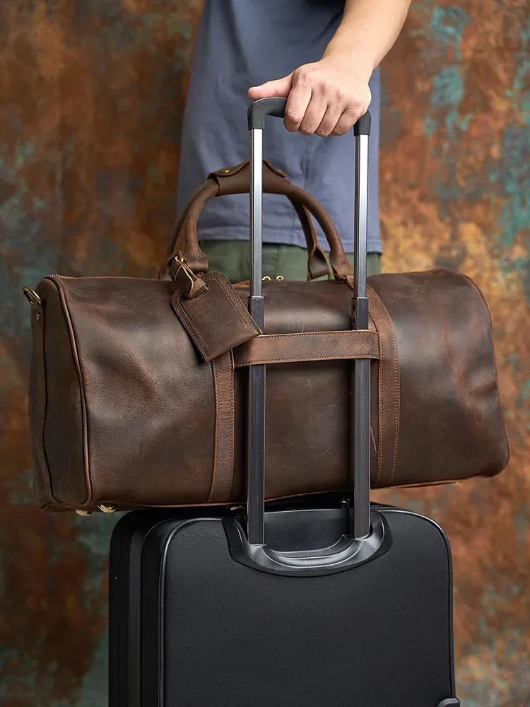 nasva-sac de voyage en cuir pour homme, sac à main vintage, sacs initiés, sacs de messager, sacs de sport, sacs pour ordinateur portable 15 pouces