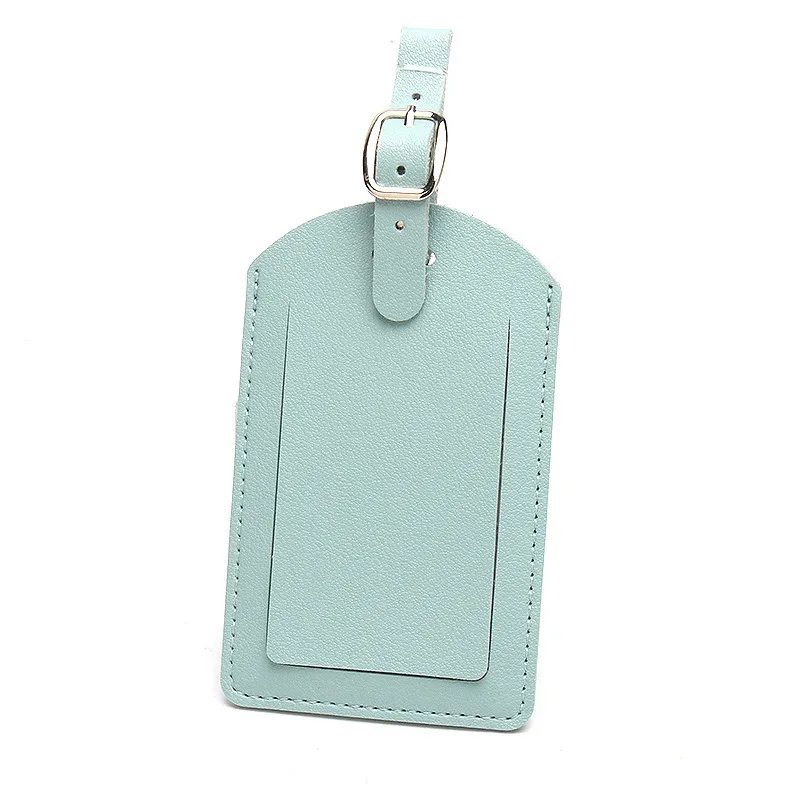 étiquette bagage porte cartes identité voyage accessoires compacts couleurs variées pochettes intérieures fermeture bouton doré usage international