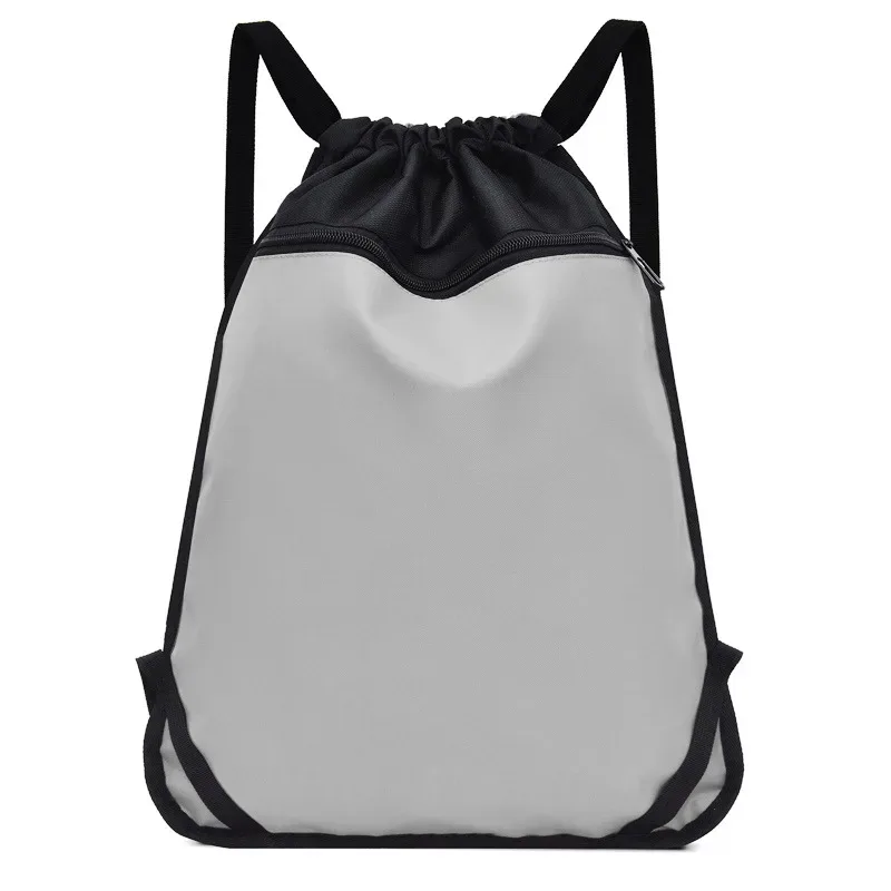 sac à dos de sport de voyage avec logo personnalisé, sac de grande capacité, sac à dos d'extérieur à cordon de serrage, sacs de fitness d'entraînement pour hommes et femmes