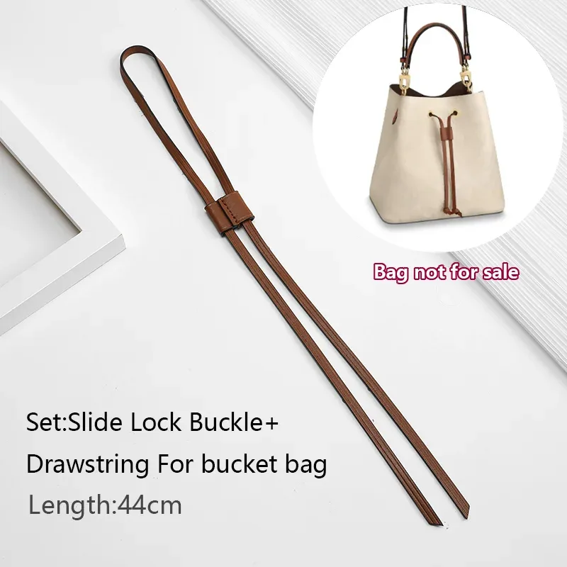 sangles de sac à cordon de serrage pour sac seau lv, cordons de tension de remplacement, sacs à bandoulière, boucle de verrouillage coulissante, accessoires de remplacement