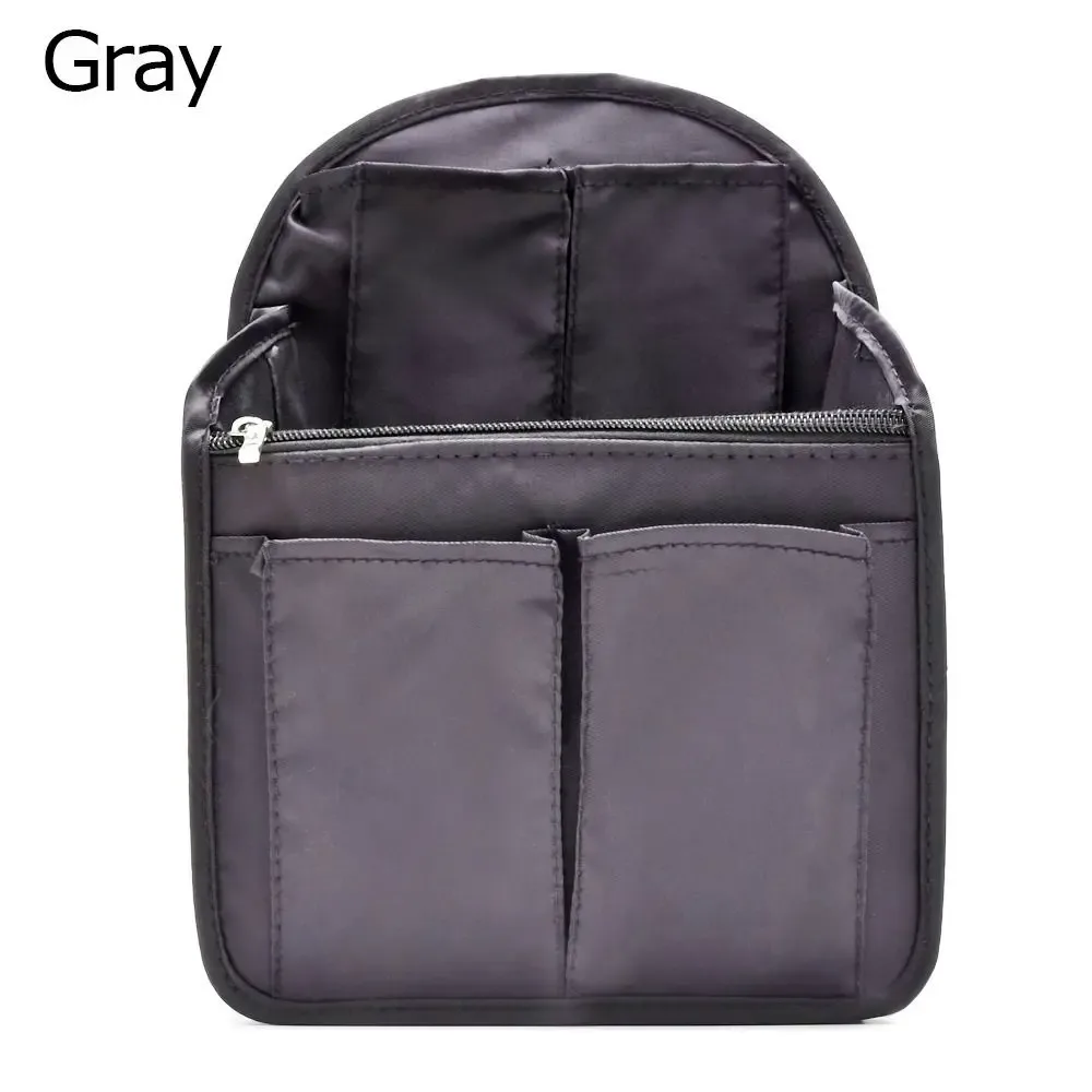 sac dos organisateur leger tissu oxford cloth black navy blue pink light blue gray pink stripe navy stripe voyage école travail