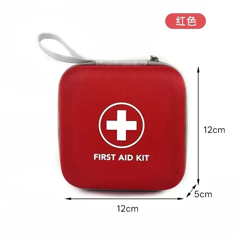 sac de rangement pour fournitures médicales en eva rigide, trousse de premiers secours essentielle pour les voyages, boîte de rangement pour fournitures de soins à domicile, 1 pièce