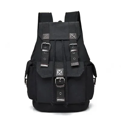 sac à dos en toile pour hommes, grands sacs à dos pour hommes, sac de voyage décontracté pour garçons, sacs d'école de haute qualité, nouveau, 2024