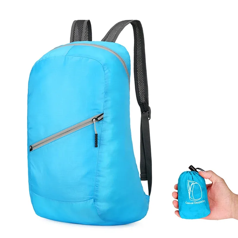 sac à dos pliable et étanche pour homme et femme, observateur, voyage, dehors, jour, cyclisme, randonnée, ultraléger