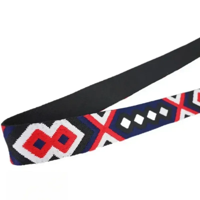 meetee-sangle jacquard en polyester, sangle de sac à dos, ruban de reliure pour vêtements, accessoires de couture, 38mm, 2 mètres
