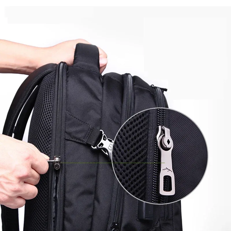 sac à dos antivol pour homme mochila swiss avec port usb, sac à dos imperméable pour ordinateur portable de 15,6 pouces et 17 pouces, pour affaires et école