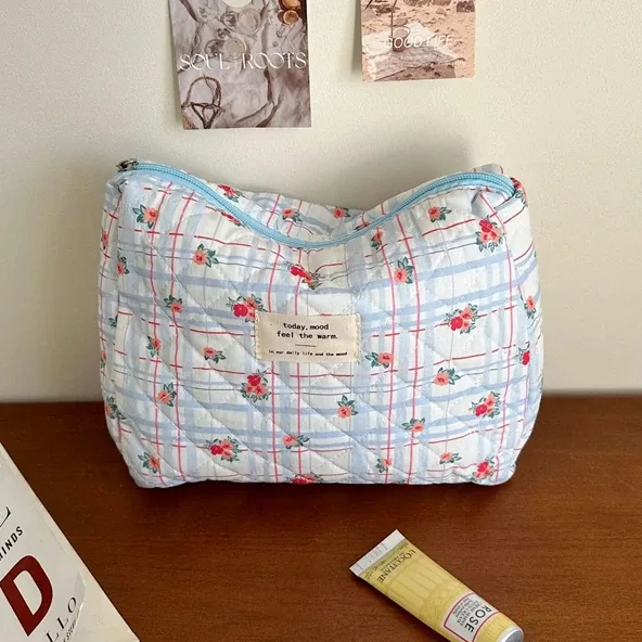 sacs à cosmétiques de grande capacité pour femmes, étuis décontractés pour dames, petit sac de rangement avec fermeture éclair, pochette de voyage pour femme, petits sacs à main