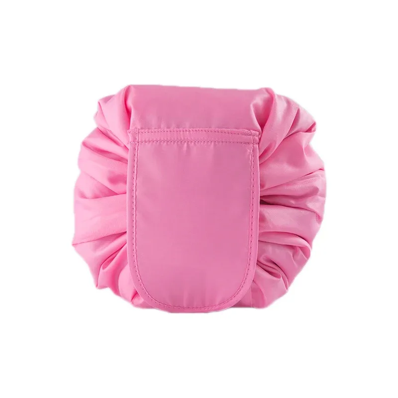 sac à cosmétiques à cordon de serrage pour femmes, sac de rangement de voyage, sac de maquillage, organisateur, pochette de maquillage portable étanche, trousse de toilette et de beauté