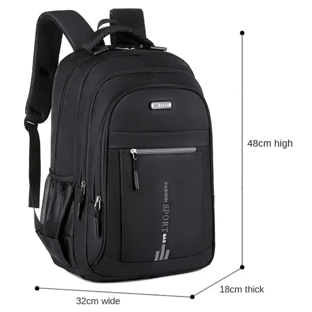 sac à dos oxford étanche pour homme, sac d'ordinateur d'affaires, sac à dos de voyage décontracté, cartable pour lycéen