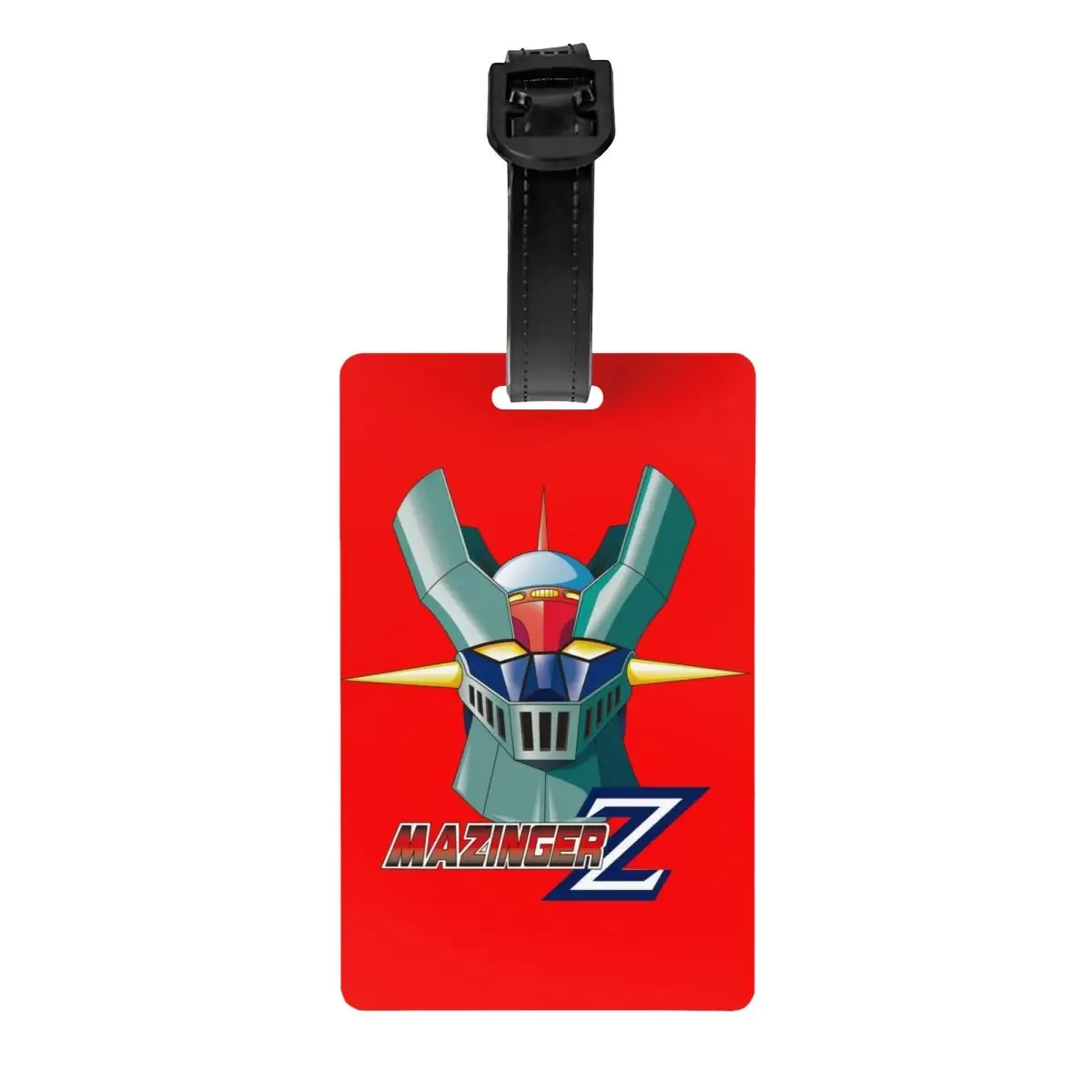 étiquettes à bagages personnalisées goldorak grendizer pour valises, mignonnes, anime ufo robot goldrake, couverture de confidentialité, carte d'identité