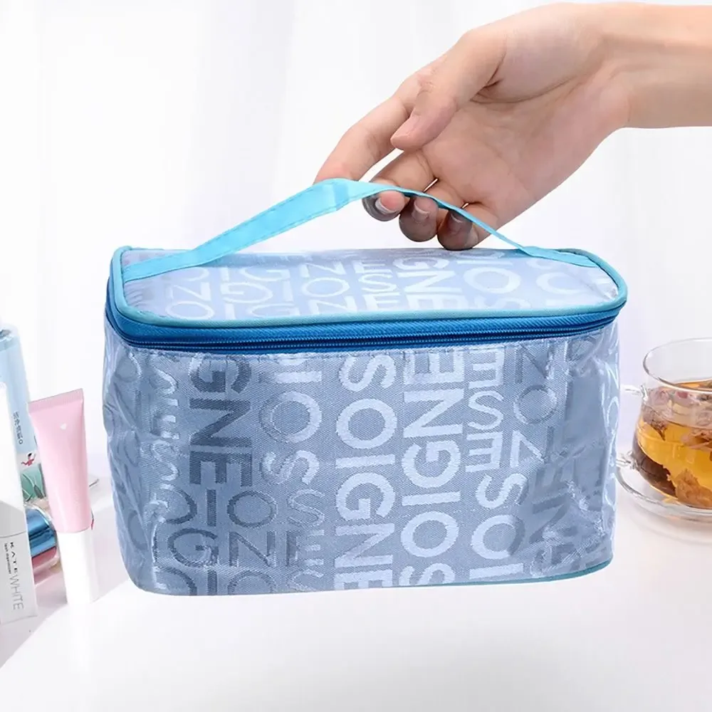 organisateur de rangement sac de maquillage pratique grande capacité accessoire de maquillage pochette cosmétique étanche voyage sac cosmétique maison
