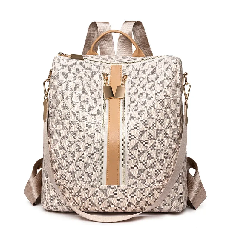 nouveau sac à dos grande capacité 2026, sac à bandoulière tendance style européen et américain, sac à dos mère-fille, sac de voyage décontracté