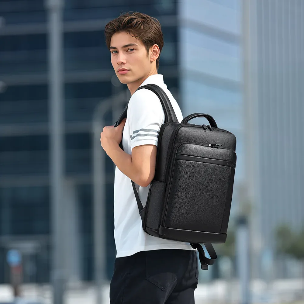 sac à dos pour hommes d'affaires, sac à dos de voyage et de transport exclusif à grande capacité, sac de loisirs et pour ordinateur de haute qualité