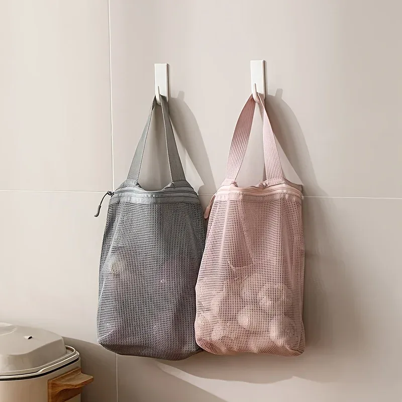 trousse de toilette de voyage en maille à séchage rapide – grande capacité, suspendue, organisateur de lavage portable pour hommes et femmes, idéale pour les voyages d'affaires