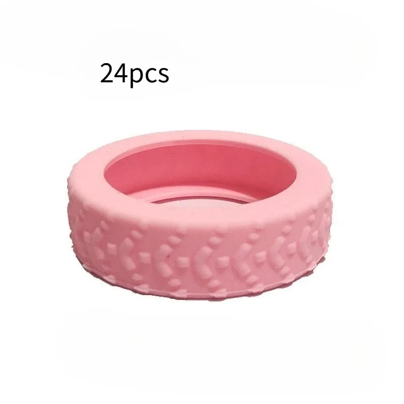 protection roulette valise gel silice couleur rose orange noir beige absorption choc silence voyage