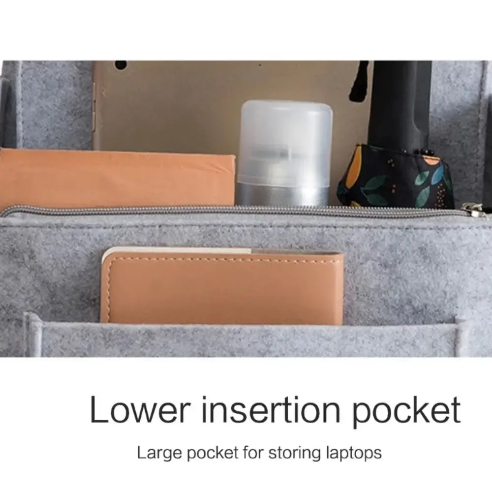 nouvelle pochette de rangement portable pour sac à dos, petite trousse de toilette pour femme, organisateur de maquillage de voyage, sac à bandoulière avec séparateurs