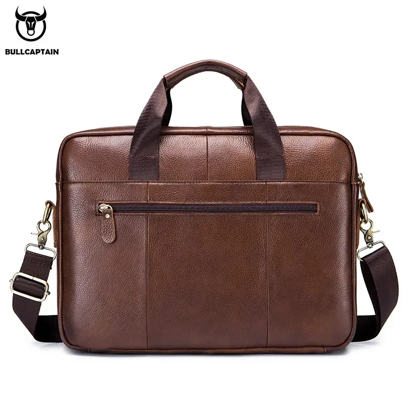 porte documents cuir vraie vache marron clair fermeture éclair bandoulière amovible porte outils voyage bureau