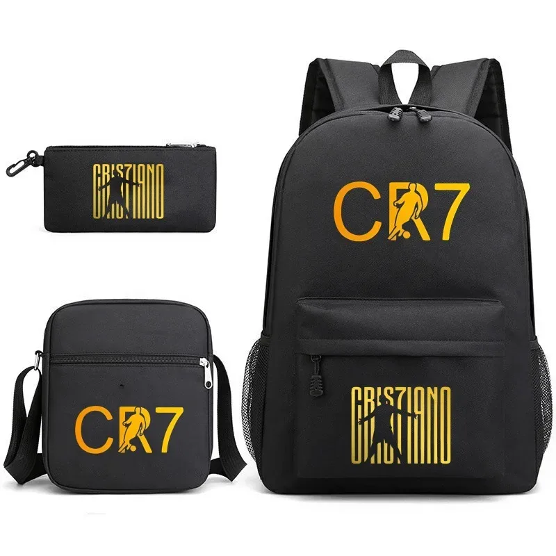 sac à dos imprimé cr7, sac à dos de sport, de football, décontracté, pour femmes et hommes, sacs d'école pour ordinateur portable, sacs d'école harajuku, sacs de voyage pour femmes et hommes
