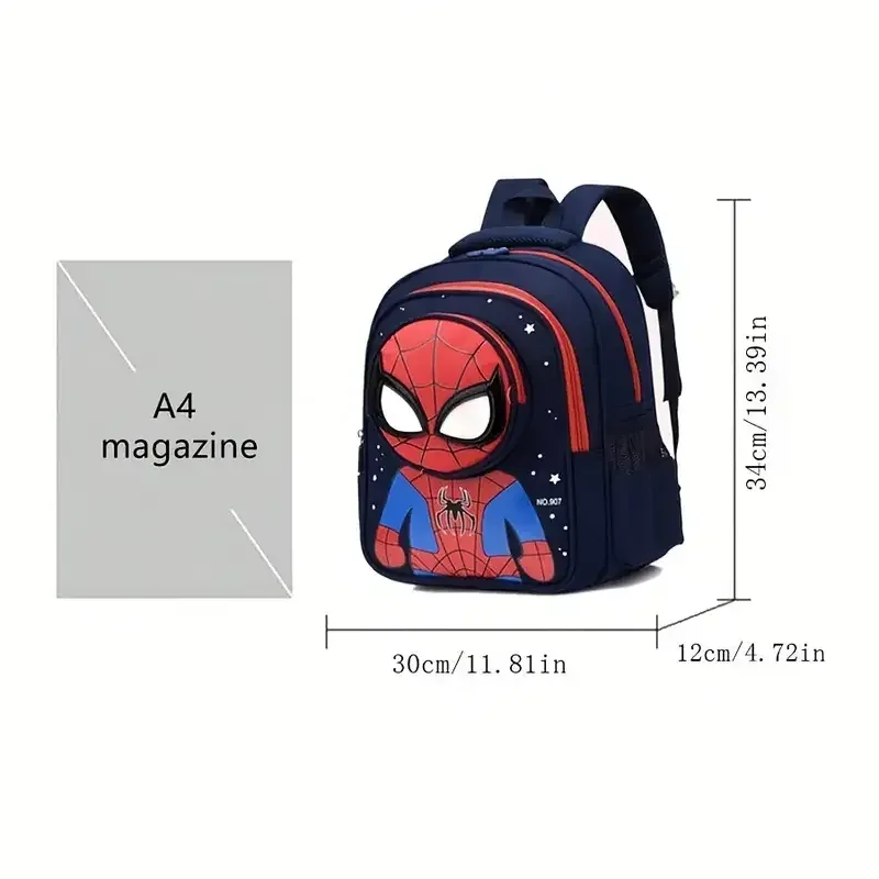 sac à dos pour enfants mignon et amusant, léger et respirant, sac d'école pour tout-petits, sac à dos pour enfants avec bretelles réglables, sac à dos imperméable pour la maternelle, idéal pour les voyages en plein air pour les garçons.