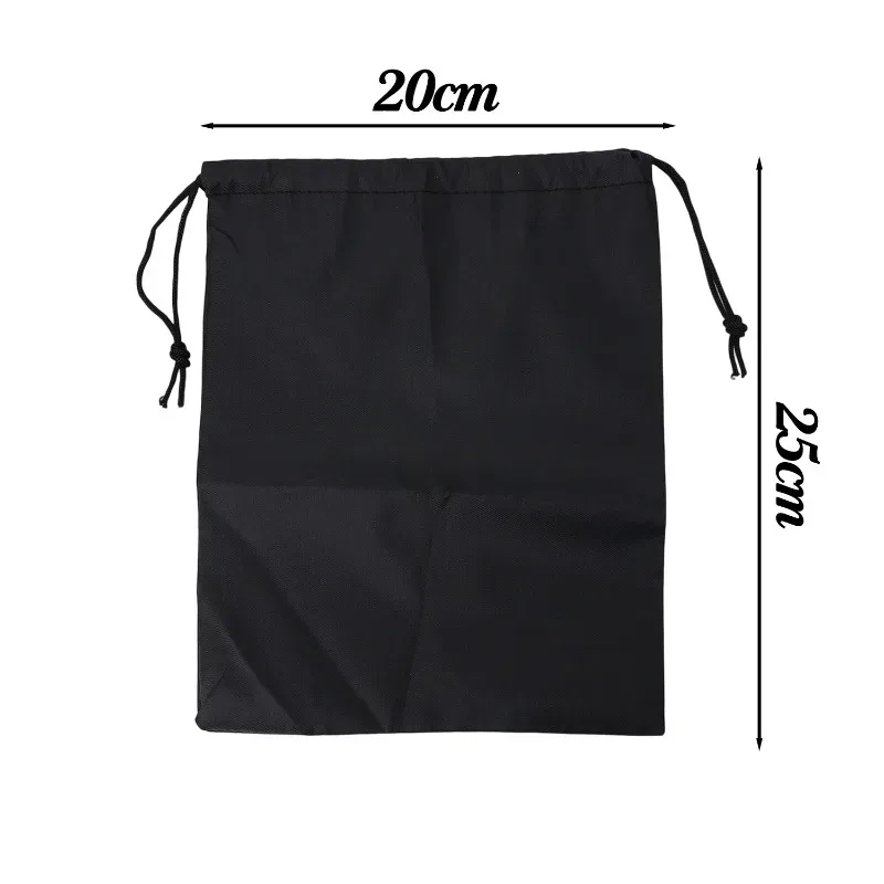 pochette de rangement étanche en nylon avec cordon de serrage, sac de voyage oxford, sacs multifonctionnels 10x20cm à 30x20cm pour activités de plein air