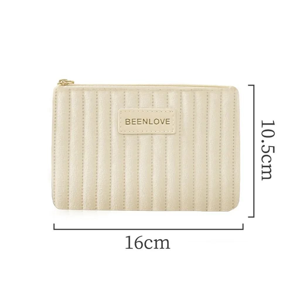 sac à cosmétiques portable, pochette de rangement multifonctionnelle pour voyage, mini sac de rangement, sac de rangement pour maquillage à fermeture éclair pour voyage