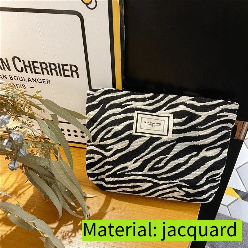 sacs à cosmétiques college léopard pour femmes, trousse de maquillage portable simple pour dames, sacs à main de voyage en plein air, sac de rangement de lavage féminin, mode