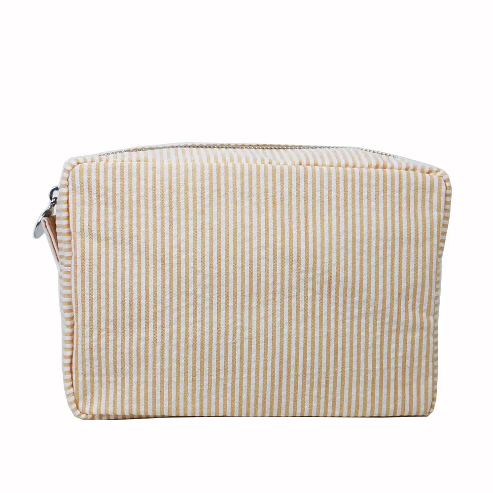 nouveau sac à cosmétiques cadeau d'anniversaire pour fille trousse de toilette en coton nom personnalisé sacs de voyage pour femmes cadeaux de mariage personnalisés