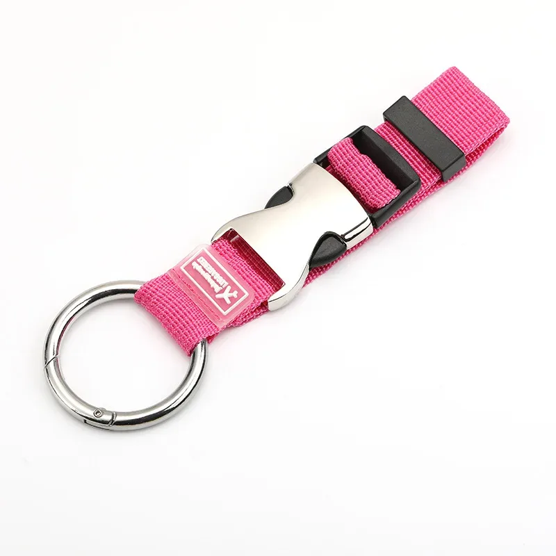 sangle de fixation multifonctionnelle pour bagages de voyage, sangle externe pour sac à dos, sangle portable en métal, ceinture de bagage réglable en nylon durable