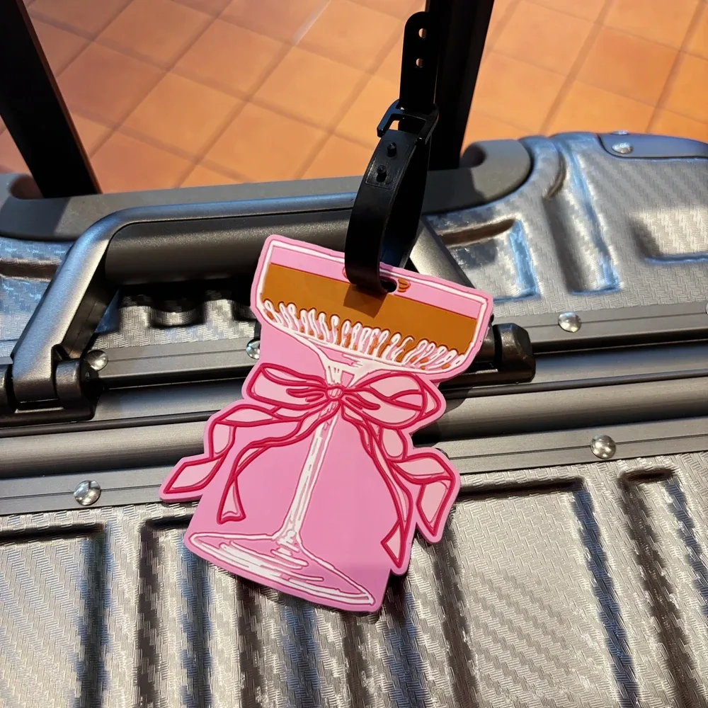 1 pièce étiquette de bagage en forme d'animal sur pied, personnalisable avec nom, pour sac, pendentif, idéal pour la saison des diplômes, pendentif de voyage, cadeau, idée pour bagages d'aéroport