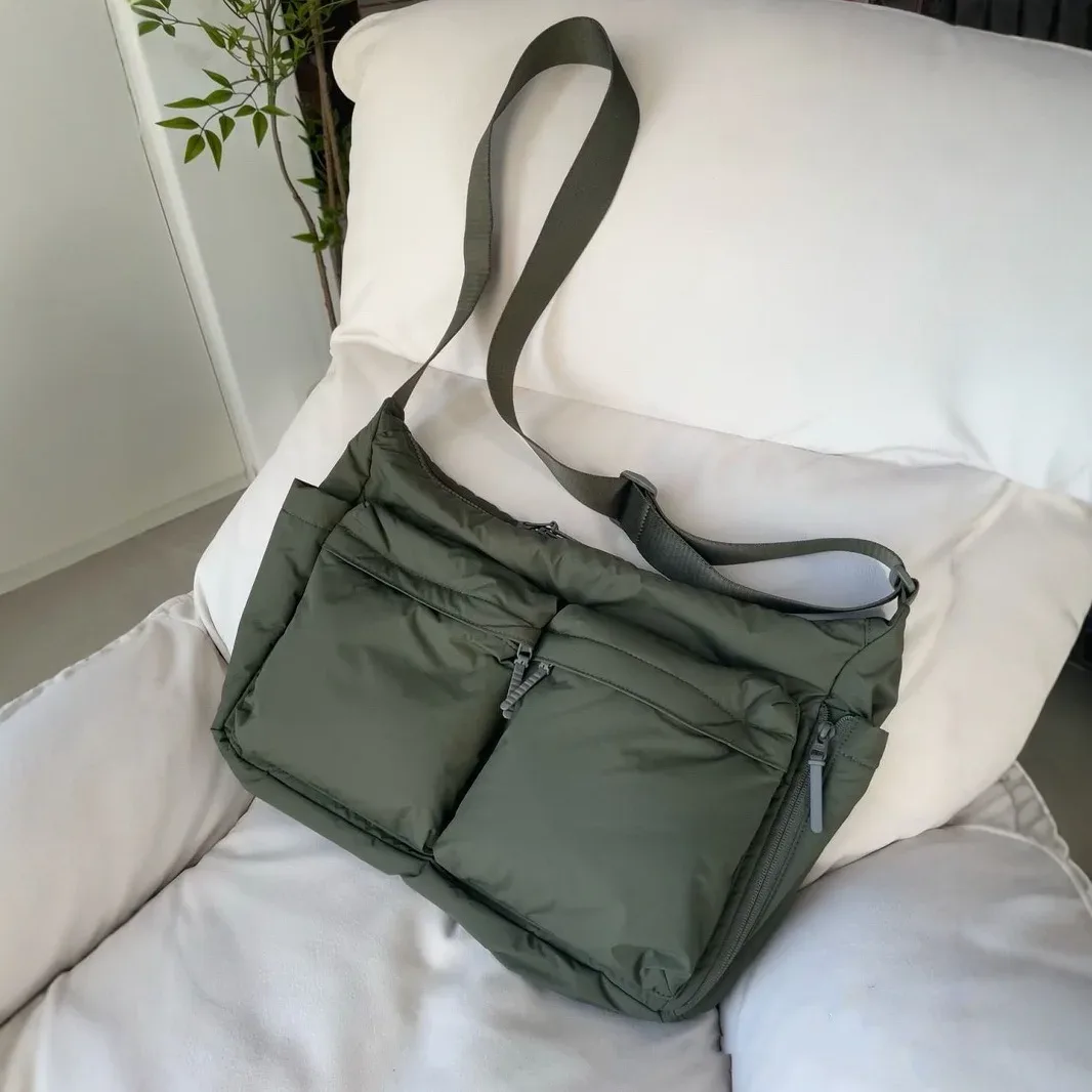 sac à bandoulière de loisirs épais de qualité supérieure, sac à bandoulière simple, sac pour ordinateur portable de grande capacité, sac de sport multi-poches pour hommes et femmes