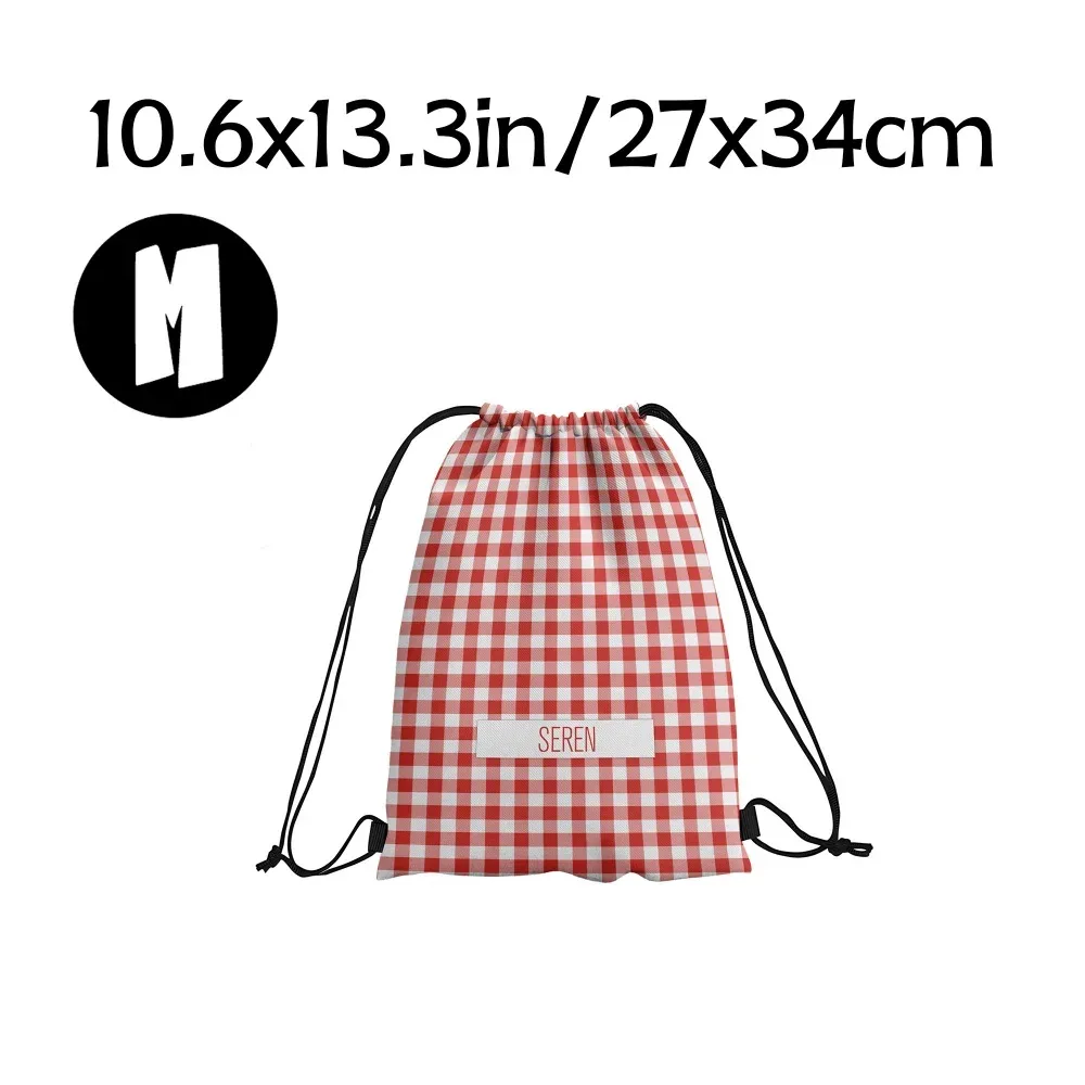 texte et nom/numéro personnalisés, fermeture à cordon, sacs de voyage pour le sport et la gym lavables en machine, cadeau diy adapté aux trajets quotidiens, aux événements, aux commandes