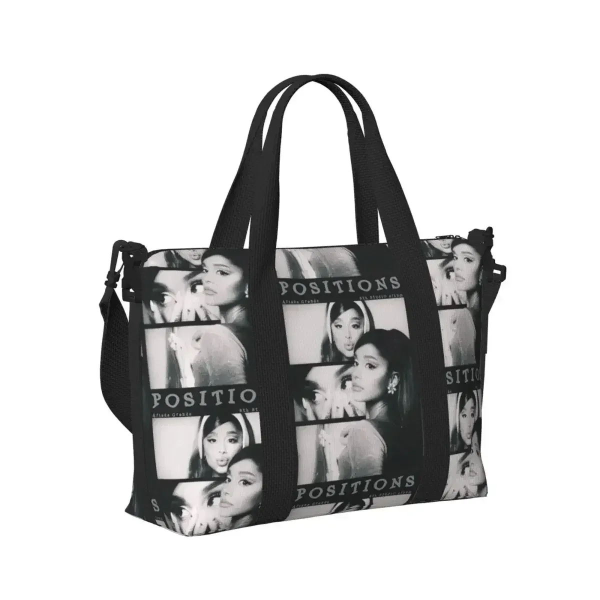 sac de voyage plage eternal sunshine, sac fourre-tout, sac de sport, sac de yoga, sac de shopping, sac à bandoulière pour femme, inspiré de l'album positions rewind d'ariana grande