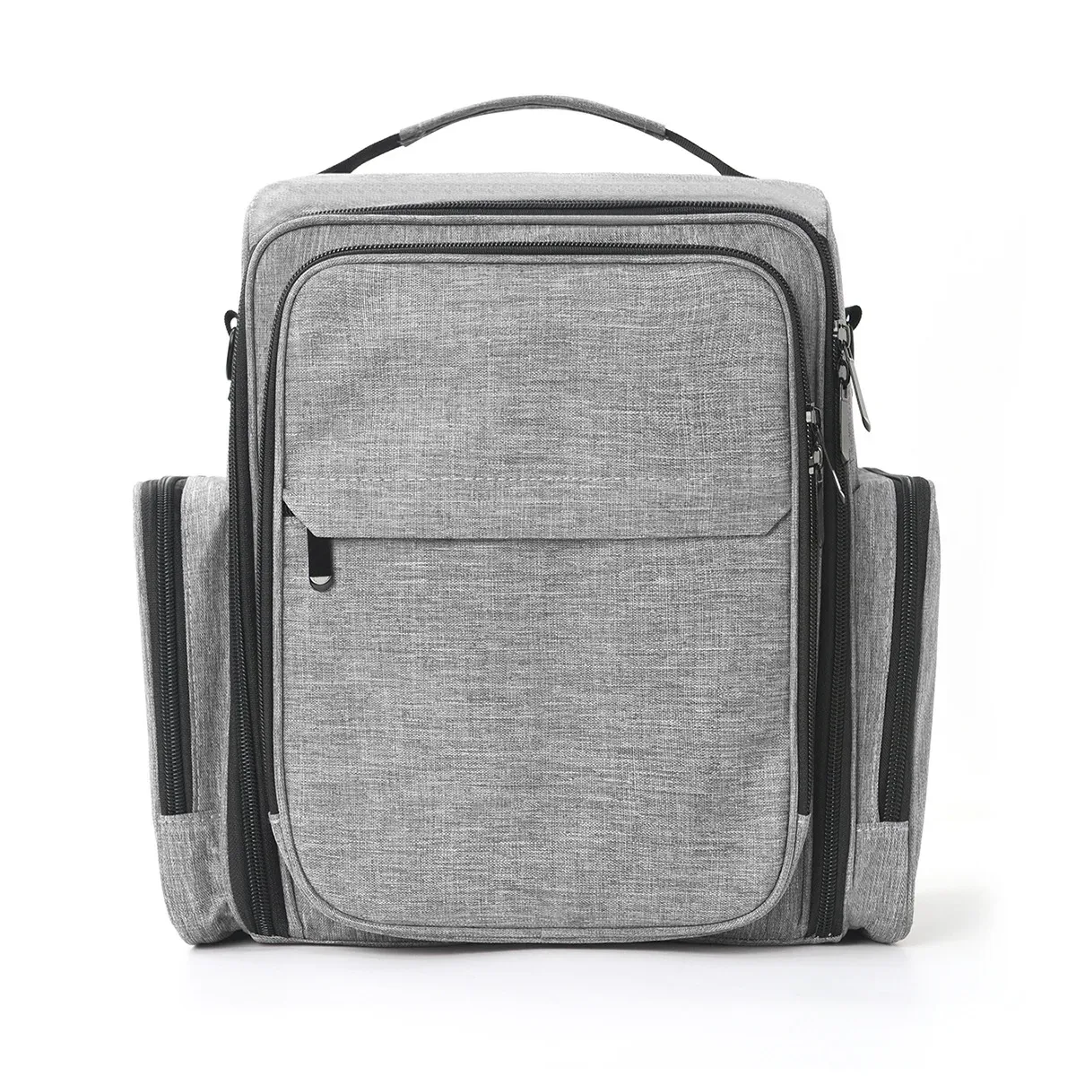 sac de rangement pour vernis à ongles à trois couches, grande capacité, trousse de toilette portable, sac de rangement portable, trousse à maquillage 72 compartiments avec hauteur supplémentaire