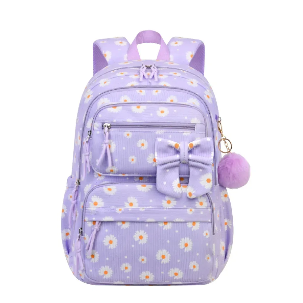 sac à dos quotidien de style coréen pour femmes, sac à dos de voyage en tissu nylon imperméable, sac d'école pour filles, sacs décontractés pour adolescents