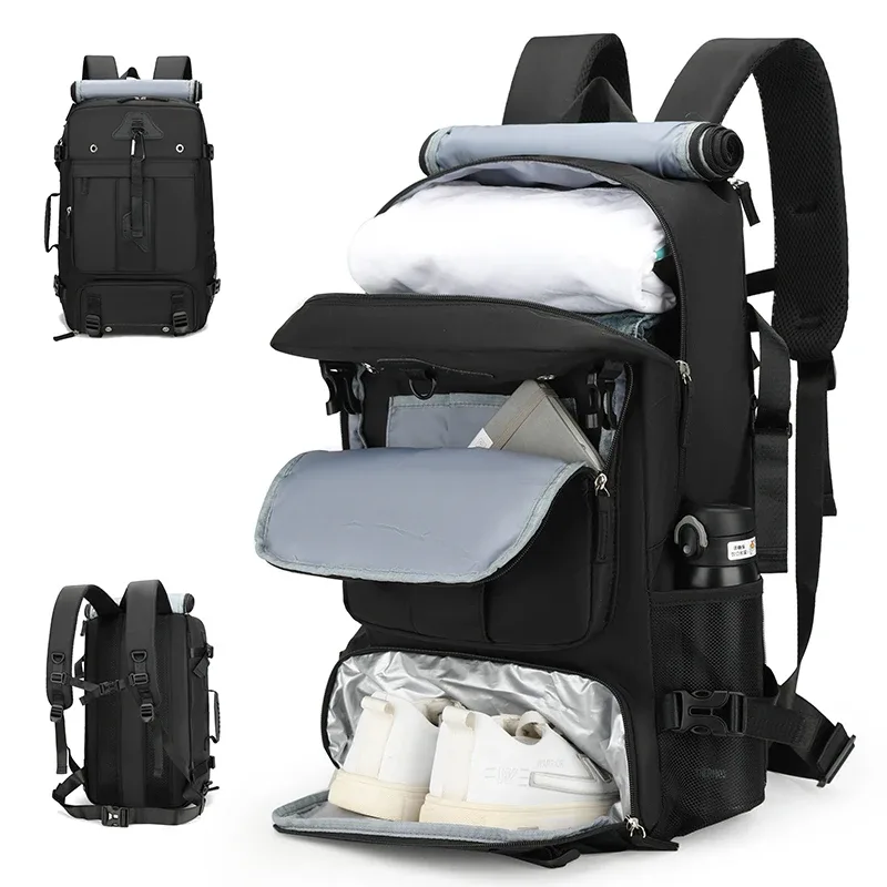 nouveau sac à dos de voyage extensible grande capacité pour hommes, idéal pour l'extérieur, 80 litres