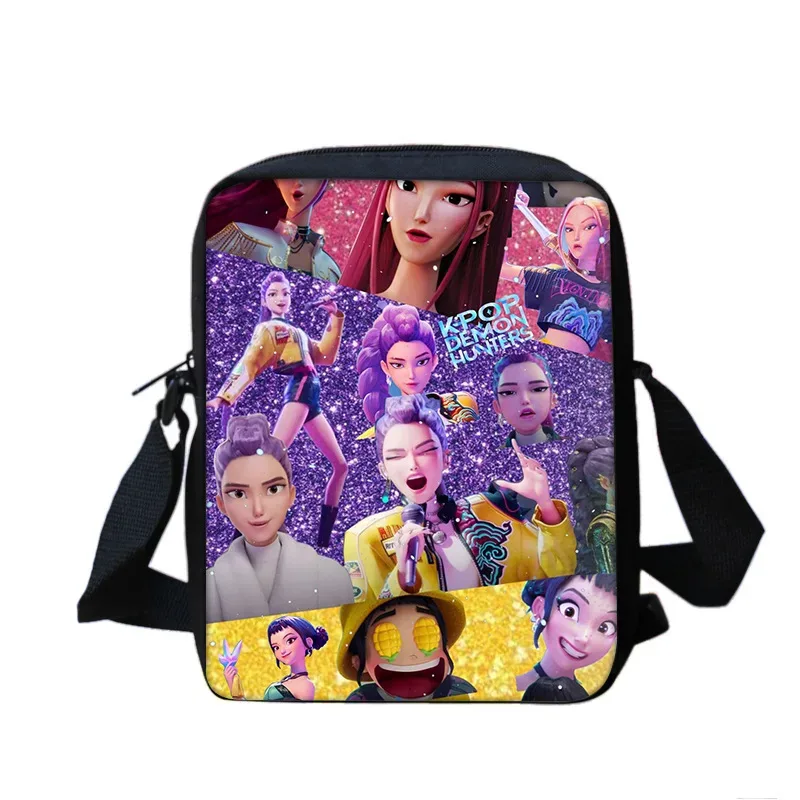 sac à bandoulière pour enfants, avec motifs de dessins animés, bretelles réglables, fermeture à glissière sécurisée, sac léger à porter à l’épaule pour garçons et filles.
