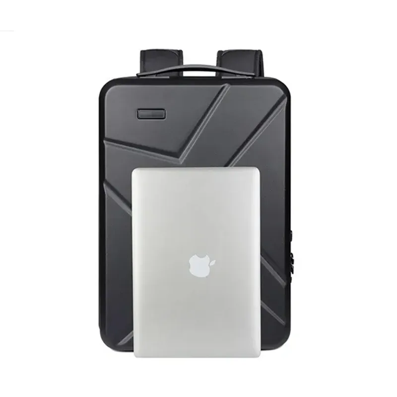 sac à dos multifonctionnel pour homme, sac pour ordinateur portable, sac à coque rigide, grande capacité, hydrofuge, abs, usb, e-sports, mode