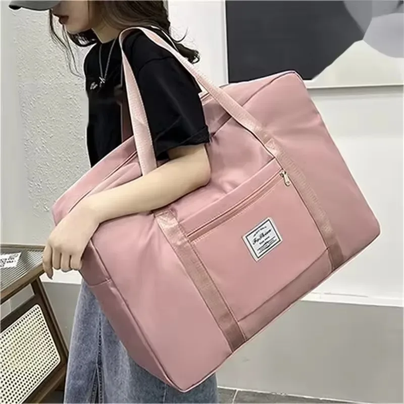 sacs de voyage pliables de grande capacité, sac à main étanche, sac de voyage, sac de sport, sac de yoga, sac de rangement à bandoulière pour femmes et hommes