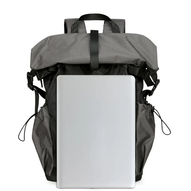sac à dos de sport en plein air pour hommes, sac à bandoulière pliable enroulable, voyage fonctionnel, cartable pour étudiants